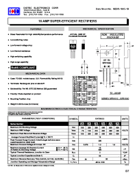 Datasheet SPR163C manufacturer Diotec