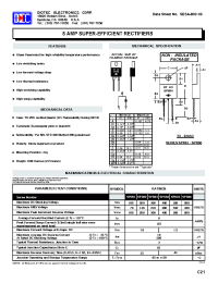Datasheet SPR81-SPR86 manufacturer Diotec