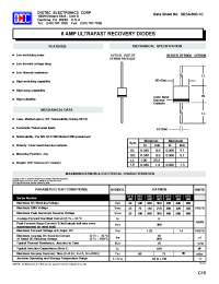 Datasheet UFR610 manufacturer Diotec