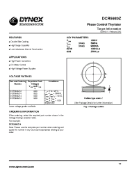 Datasheet DCR5980Z16 manufacturer Dynex