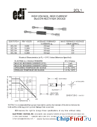 Datasheet 2CL103 manufacturer Electronic Devices