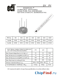 Datasheet DY80 manufacturer Electronic Devices