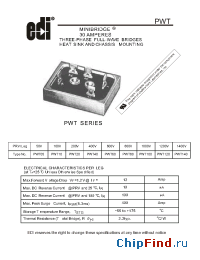 Datasheet PWT100 manufacturer Electronic Devices