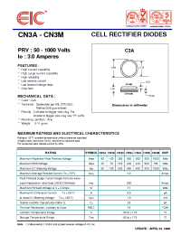 Datasheet CN3D manufacturer EIC