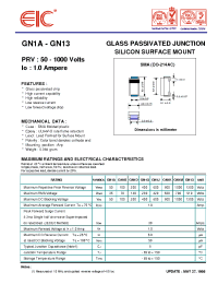 Datasheet GN1A manufacturer EIC