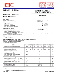 Datasheet MR854 manufacturer EIC
