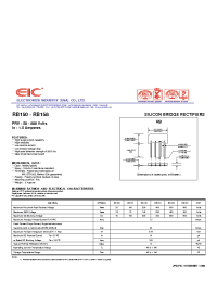 Datasheet RB151 manufacturer EIC