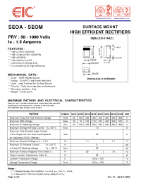 Datasheet SEOJ manufacturer EIC