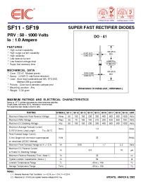 Datasheet SF13 manufacturer EIC