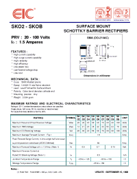 Datasheet SKO5 manufacturer EIC