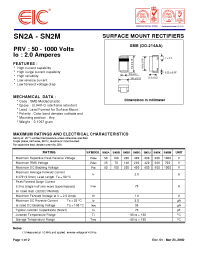 Datasheet SN2B manufacturer EIC
