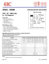 Datasheet SN5J manufacturer EIC