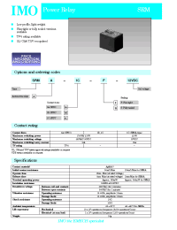 Datasheet SRM-1C-S-12VDC manufacturer EIC