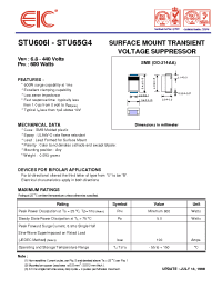 Datasheet STU6039 manufacturer EIC