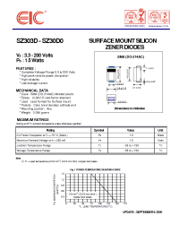 Datasheet SZ3027 manufacturer EIC
