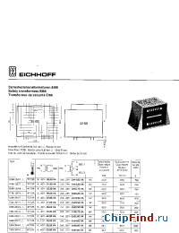 Datasheet EI66X1A manufacturer Eichhoff