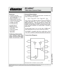 Datasheet EL4094C manufacturer Elantec
