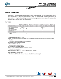 Datasheet EM56101A manufacturer EMC
