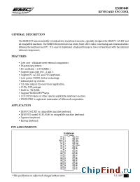 Datasheet EM83049 manufacturer EMC