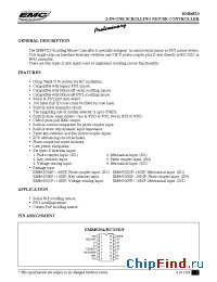 Datasheet EM84520AP manufacturer EMC