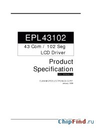 Datasheet EPL43102 manufacturer EMC