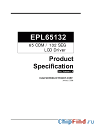Datasheet EPL65132 manufacturer EMC