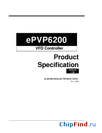 Datasheet EPVP6200 manufacturer EMC