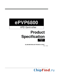Datasheet EPVP6800 manufacturer EMC