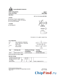 Datasheet B39191B4811Z710 manufacturer EPCOS
