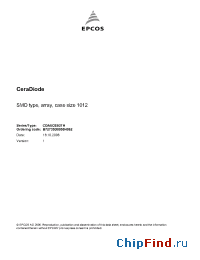 Datasheet B72735D0050H062 manufacturer EPCOS