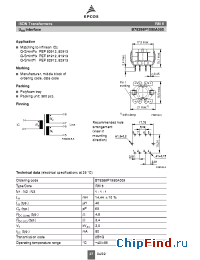 Datasheet B78386P1580A005 manufacturer EPCOS