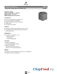 Datasheet B82615B2102M001 manufacturer EPCOS