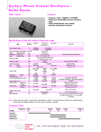 Datasheet BTB0500DOO-B manufacturer EPSON