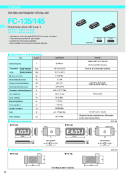 Datasheet FC-145 manufacturer EPSON