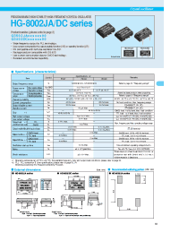 Datasheet HG-8002JA manufacturer EPSON