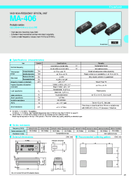 Datasheet MA-406 manufacturer EPSON