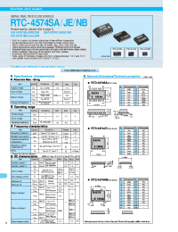 Datasheet RTC-4574SA manufacturer EPSON