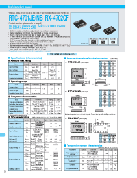 Datasheet RTC-4701NB manufacturer EPSON