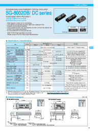 Datasheet SG-8002DC manufacturer EPSON