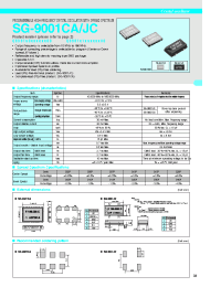 Datasheet SG-9001JC manufacturer EPSON