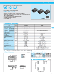 Datasheet VG-1011JA manufacturer EPSON