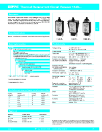 Datasheet 1140-G111-P1M1-10A manufacturer Неопределенные