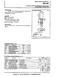 Datasheet 2SA1287 manufacturer Неопределенные
