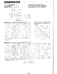 Datasheet 2SB653A manufacturer Неопределенные