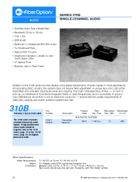 Datasheet 310B manufacturer Неопределенные