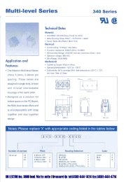 Datasheet 340-022-0600 manufacturer Неопределенные