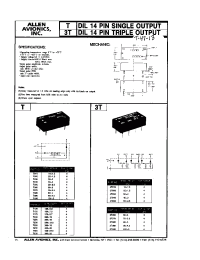 Datasheet 3T080 manufacturer Неопределенные