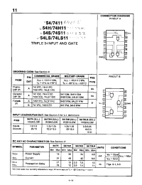 Datasheet 74H11PC manufacturer Неопределенные