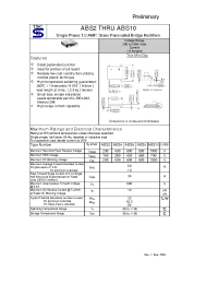 Datasheet ABS4 manufacturer Неопределенные