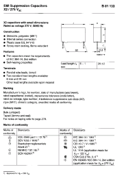 Datasheet B81133-C1473 manufacturer Неопределенные
